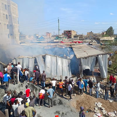 BREAKING NEWS: House Ablaze in Athi River Slota Area – Cause Unknown