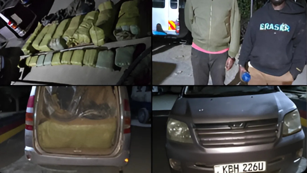 450Kg of Bhang Worth Sh13.5M Seized on Naivasha Highway