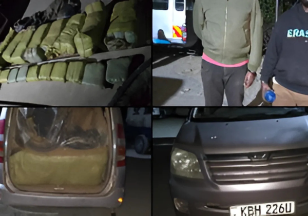 450Kg of Bhang Worth Sh13.5M Seized on Naivasha Highway