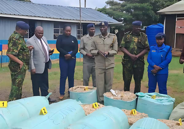 Police Seize Lorry Hauling Sh3M Worth of Bhang in Uasin Gishu