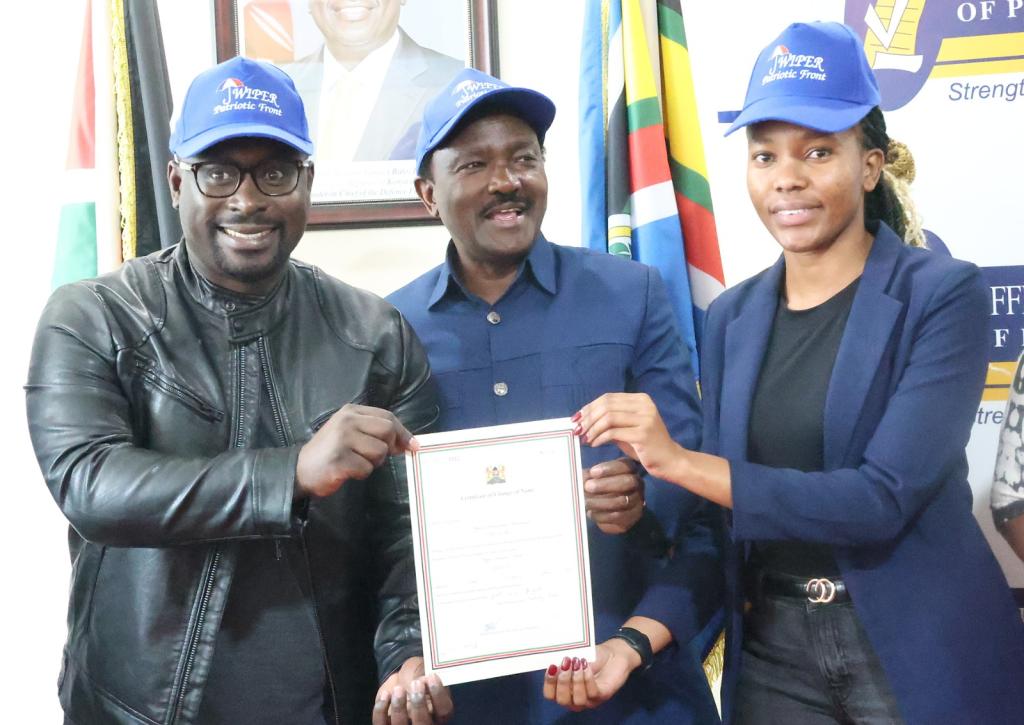 Kalonzo Unveils New Look: Wiper Patriotic Front