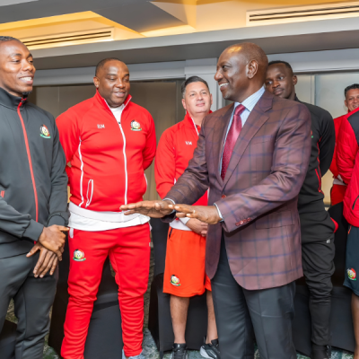 Ruto Promises Millions, Hails Harambee Stars’ CHAN Triumph