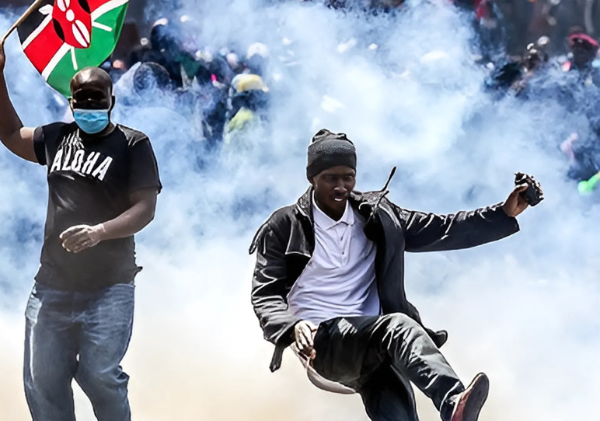 Saba Saba Chaos: Protesters Clash with Police in Running Battles