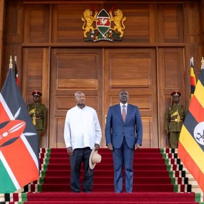 President Ruto Hosts Museveni in Nairobi for High-Level Bilateral Talks