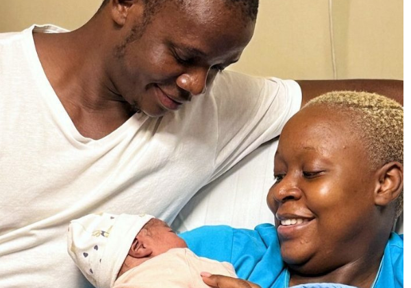 A New Chapter of Joy: Crazy Kennar and Natalie Asewe Welcome Their Newborn Daughter.