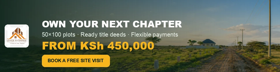 Lewide Properties — verified plots with ready title deeds